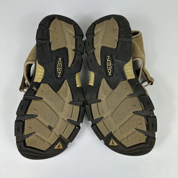 Keen Shoes Keen Sarasota Hiking Sandals Womens 8 Brown Leather Open